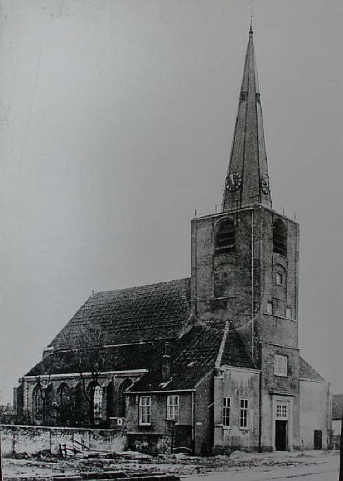 Oude foto Herv.kerk Wateringen